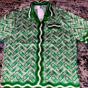 Casablanca - Ping Pong monogram-print shirt